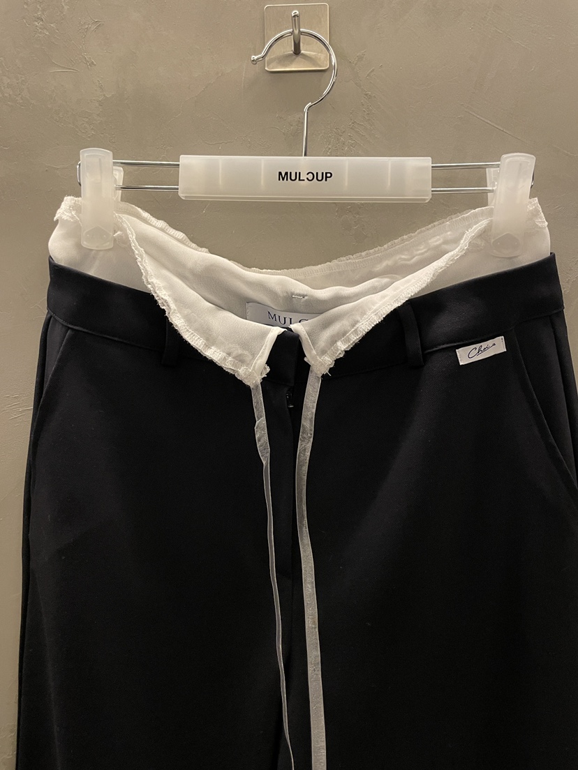 MULCUP韓國直郵女裝新款26春夏時尚職業人氣休閑褲七分褲MULCUP休閑褲