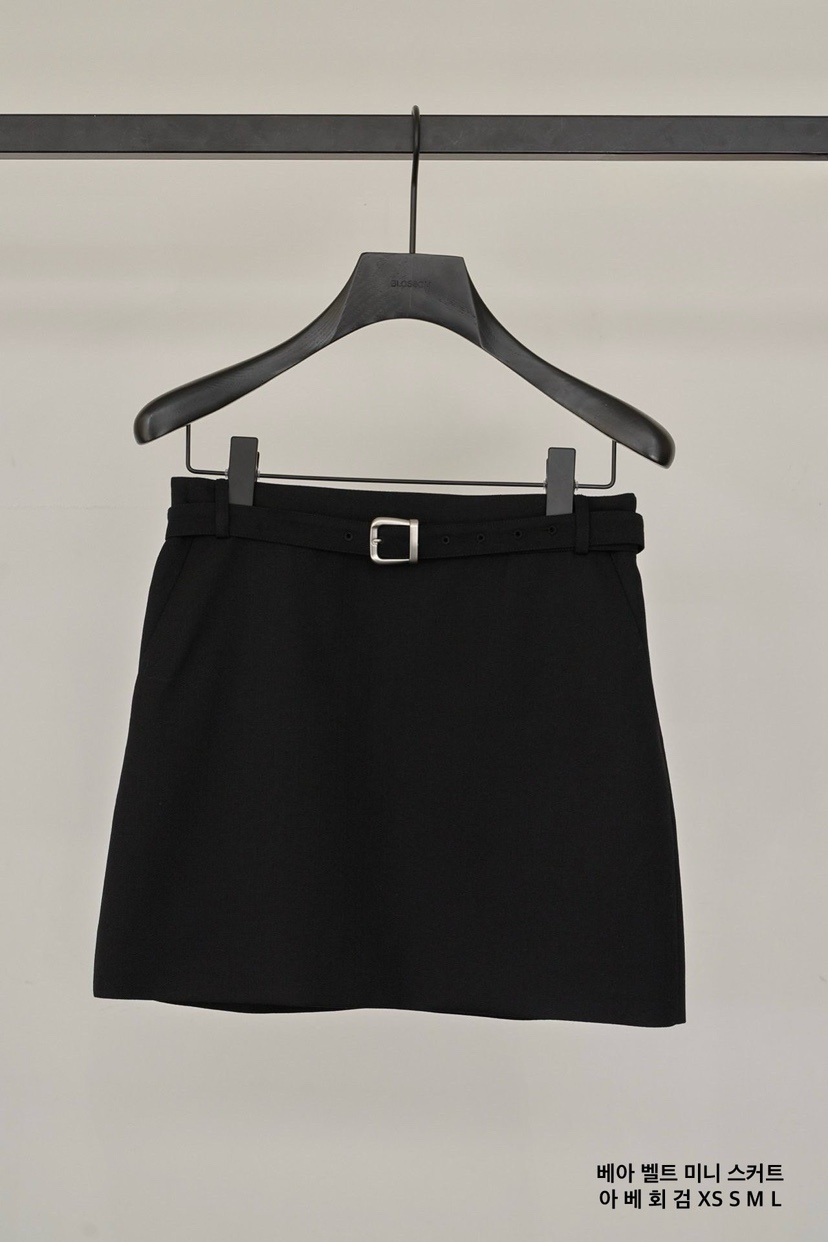 BLOSSOM韓國東大門代購女裝新款時尚26春夏熱賣短裙含腰帶BLOSSOM短裙圖色4