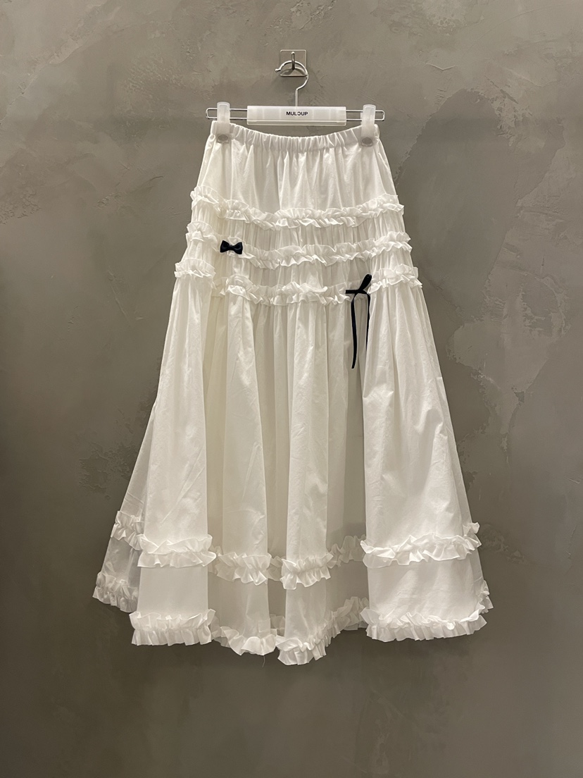 MULCUP韓國直郵實拍女士新款休閑時尚26春夏人氣職業長裙MULCUP長裙圖色4