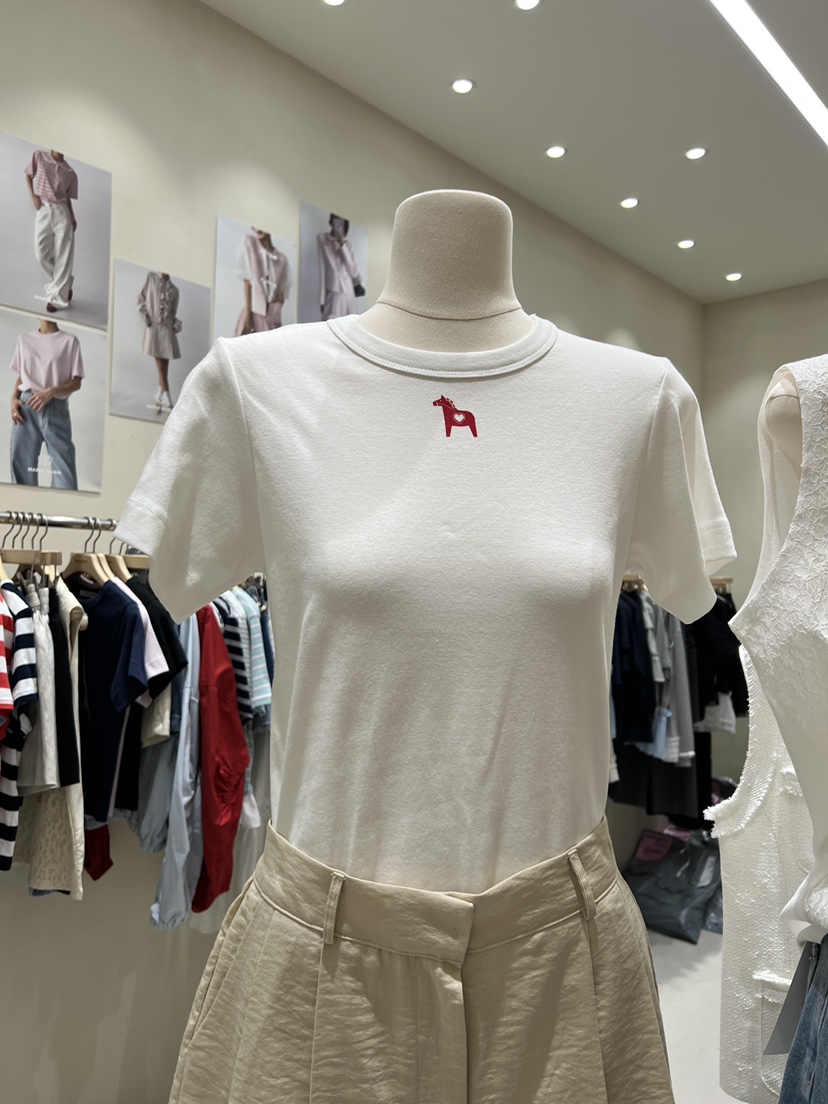 MARIE MARIE韓國直郵實拍女裝新款推薦職業時尚熱賣26春夏T恤MARIE MARIET恤圖色3