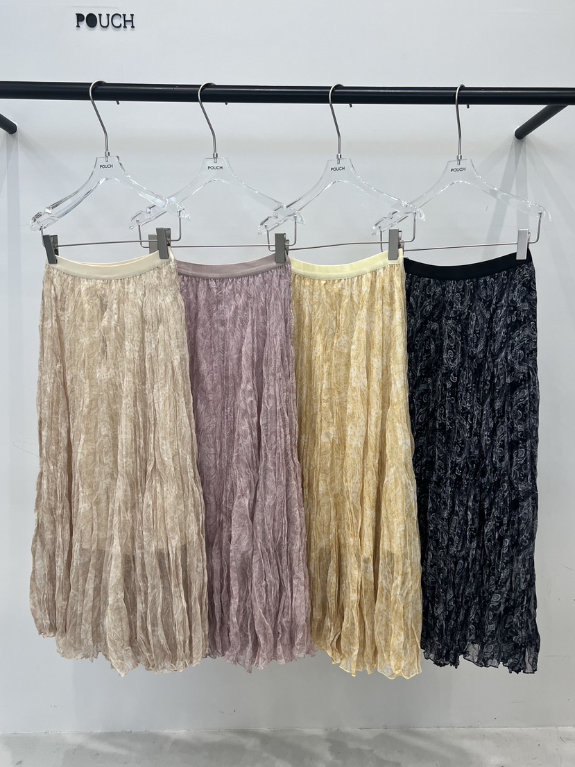 POUCH韓國代購女裝新品推薦職業熱賣26春夏休閑人氣時尚長裙POUCH長裙