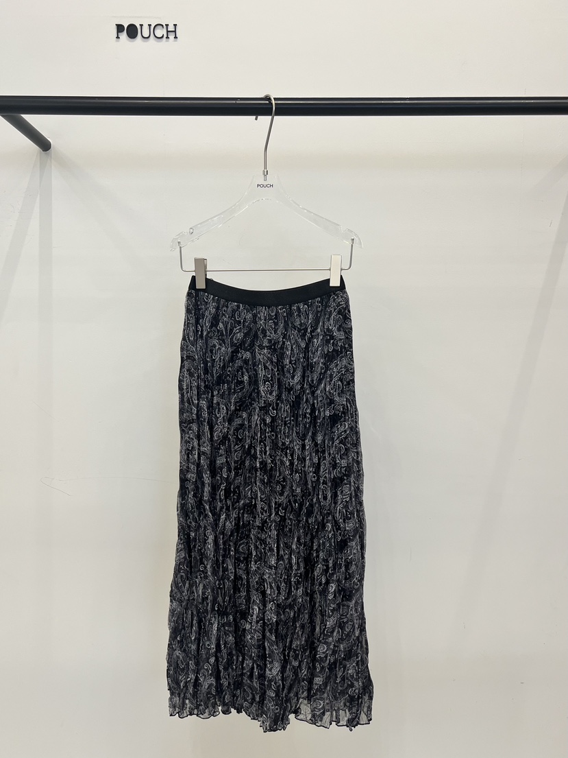 POUCH韓國代購女裝新品推薦職業熱賣26春夏休閑人氣時尚長裙POUCH長裙圖色4