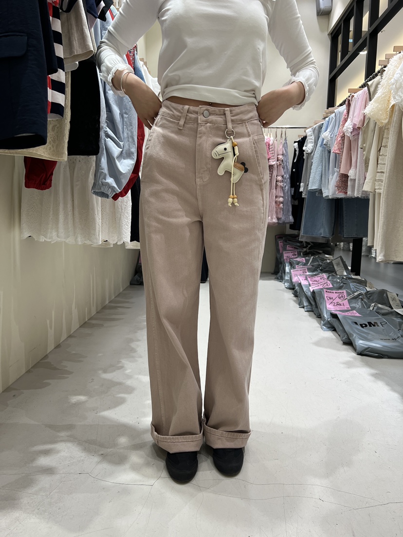 MARIE MARIE韓國代購女士新品人氣職業推薦休閑褲不含配飾MARIE MARIE休閑褲圖色1