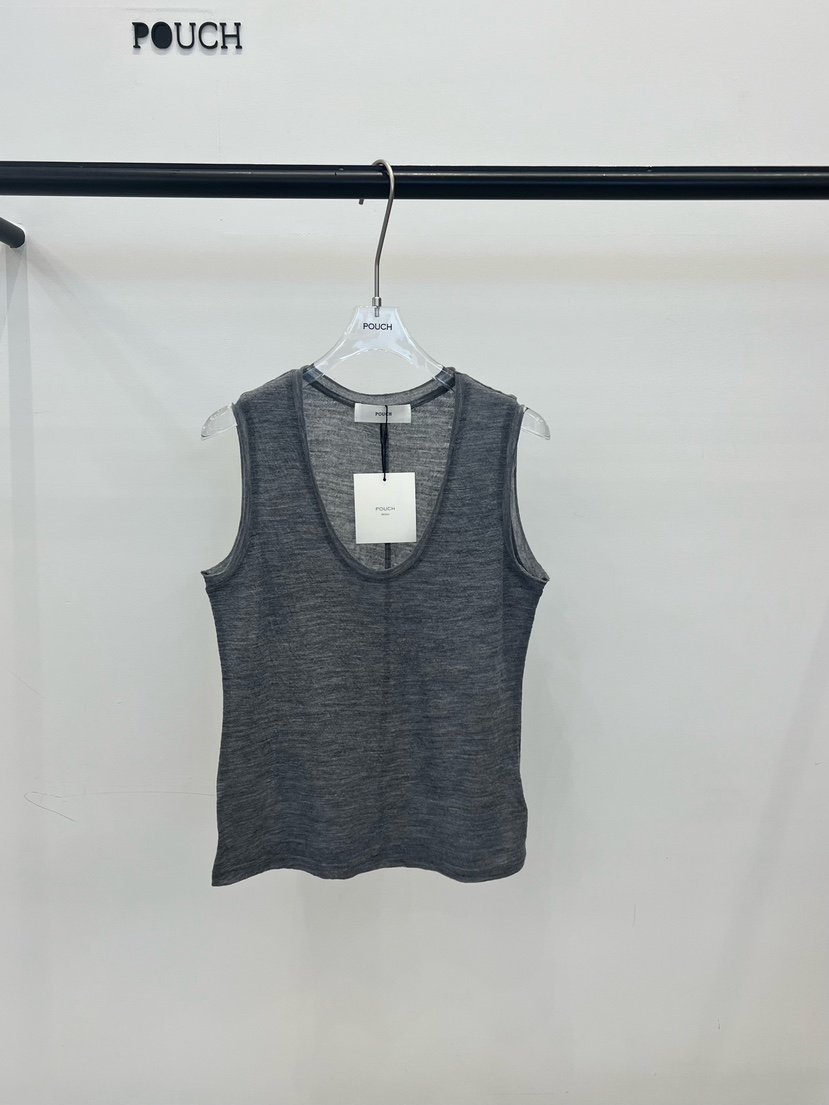 POUCH韓國東大門直郵女士新款推薦熱賣人氣吊帶背心亞麻布POUCH吊帶/背心圖色4