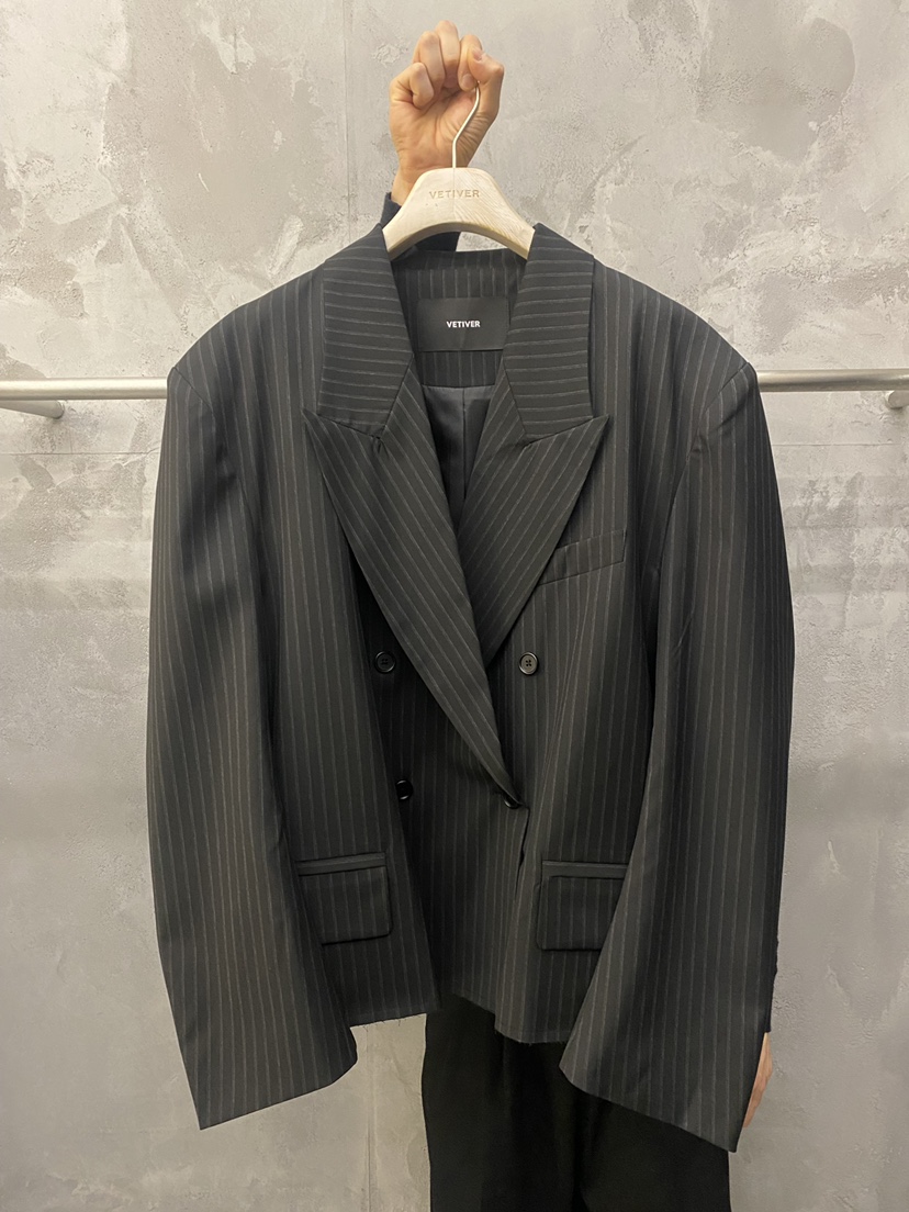 THE VETIVER-A韓國代購女士新款人氣熱賣休閑時尚推薦夾克VETIVER夾克圖色2黑色