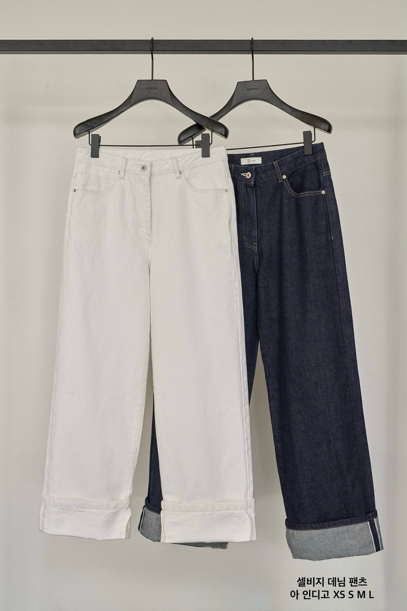 BLOSSOM韓國東大門直郵女士新款推薦熱賣休閑職業時尚牛仔褲BLOSSOM牛仔褲