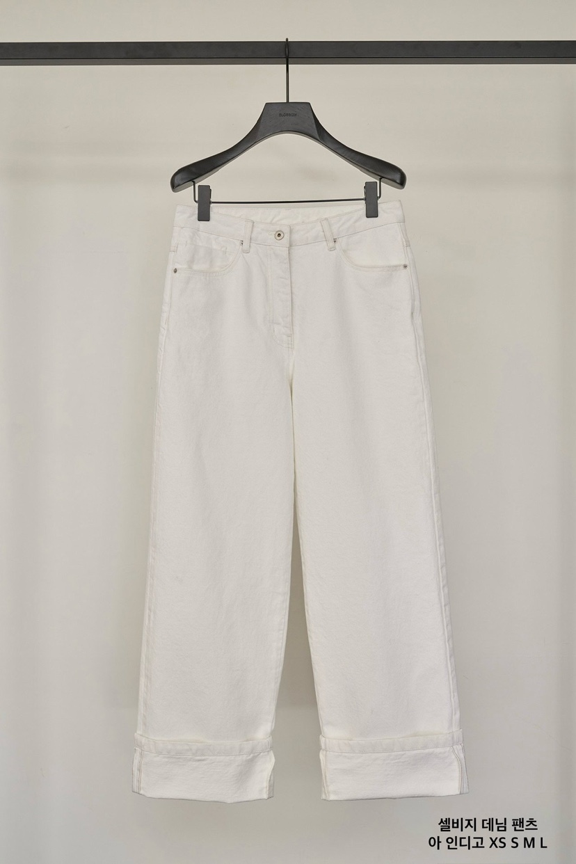 BLOSSOM韓國東大門直郵女士新款推薦熱賣休閑職業時尚牛仔褲BLOSSOM牛仔褲圖色1