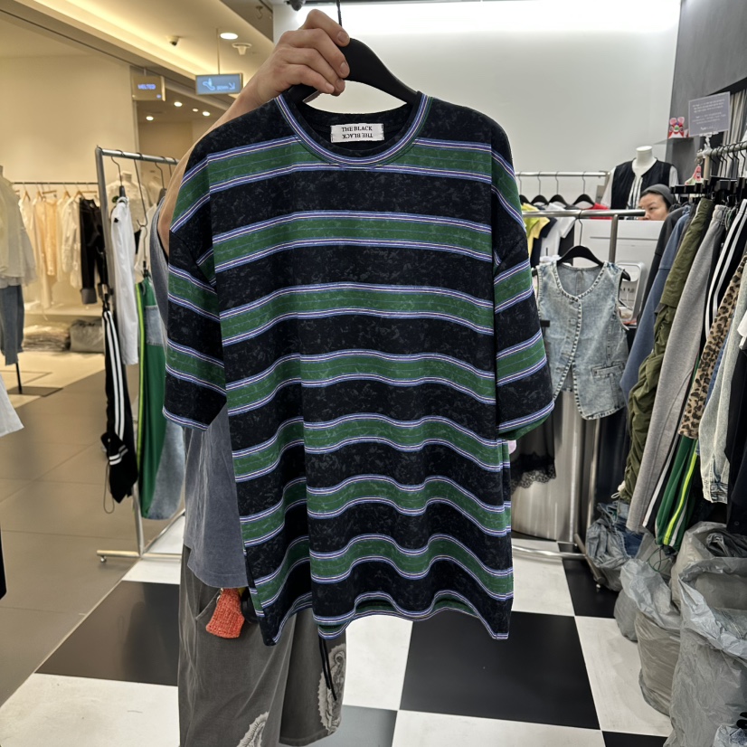 LADYBLACK/THE BLACK韓國直郵女士新款26春夏休閑人氣T恤LADYBLACK/THE BLACKT恤圖色2