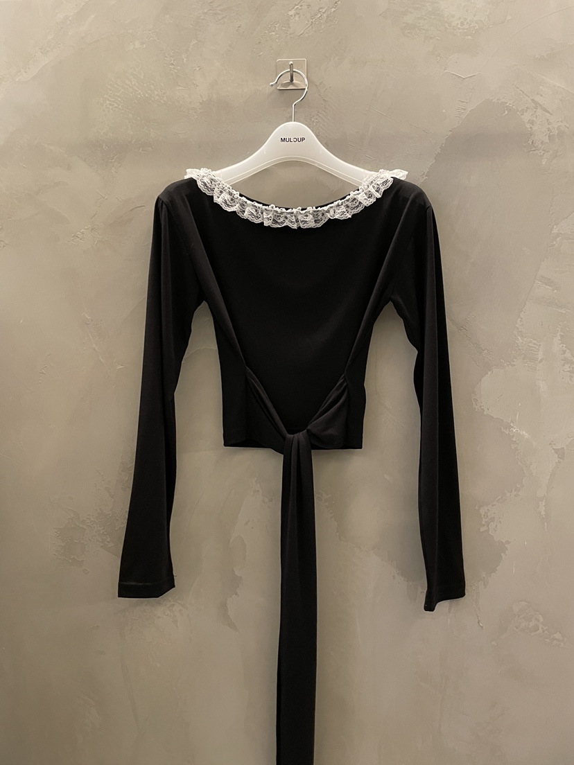 MULCUP韓國直郵女裝新品休閑時尚熱賣職業人氣26春夏長袖T恤MULCUP長袖T恤圖色2