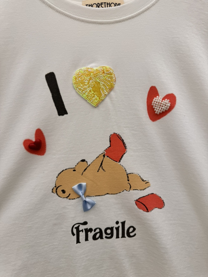 THORE韓國代購女士新款推薦休閑職業熱賣26春夏時尚人氣T恤THORET恤