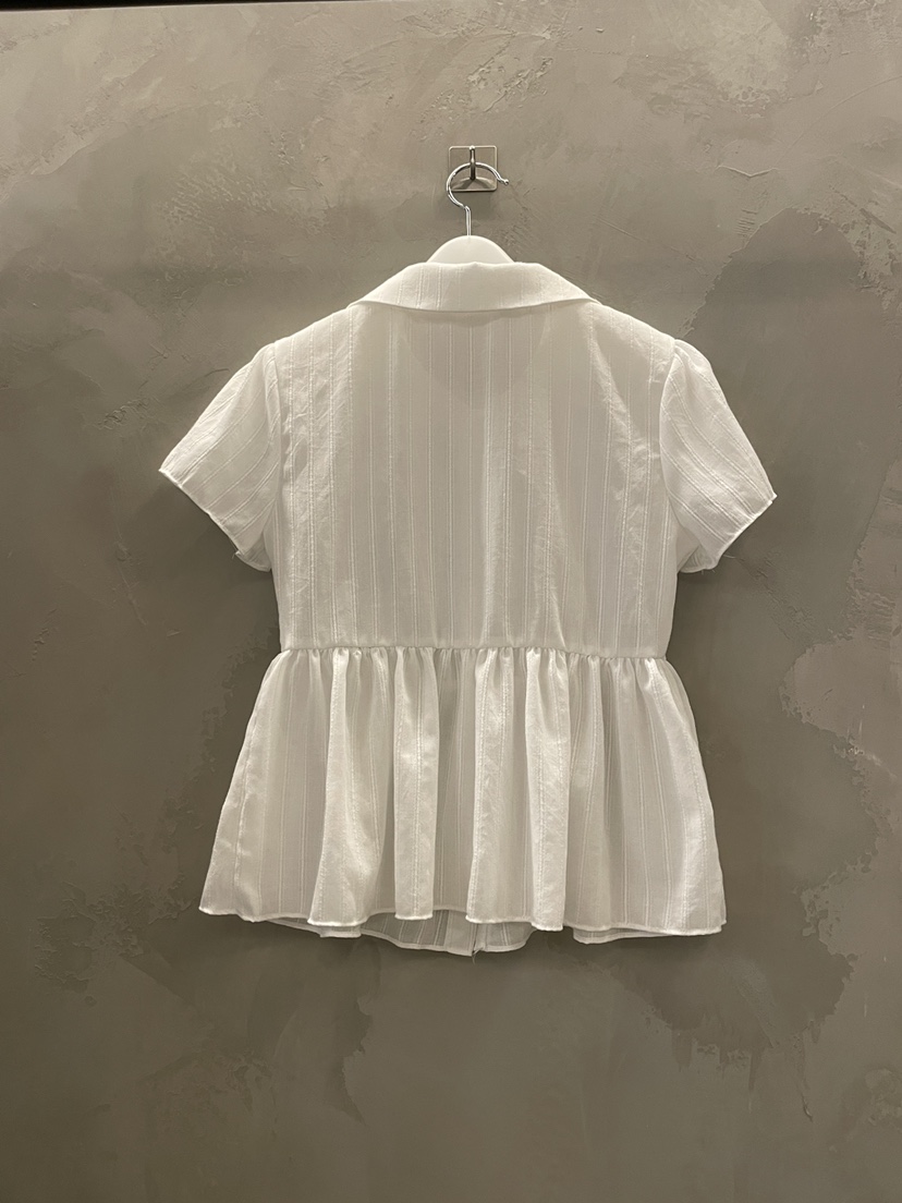 MULCUP韓國東大門代購女裝新品休閑熱賣26春夏襯衫蕾絲衫MULCUP襯衫/蕾絲衫