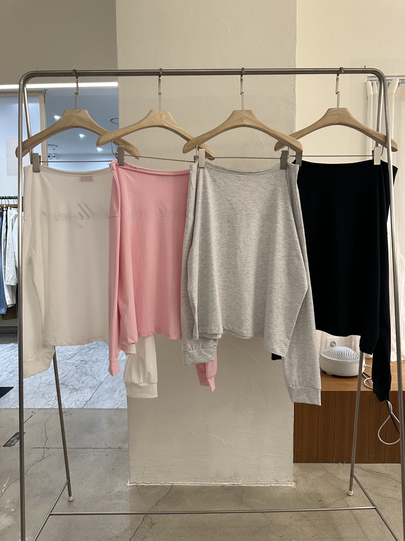 BPLAN韓國直郵女裝新款時尚職業26春夏推薦休閑人氣長袖T恤BPLAN長袖T恤