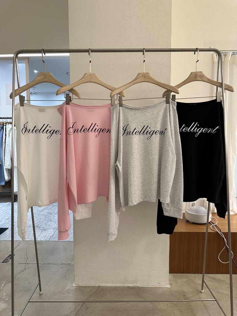 BPLAN韓國直郵女裝新款時尚職業26春夏推薦休閑人氣長袖T恤BPLAN長袖T恤