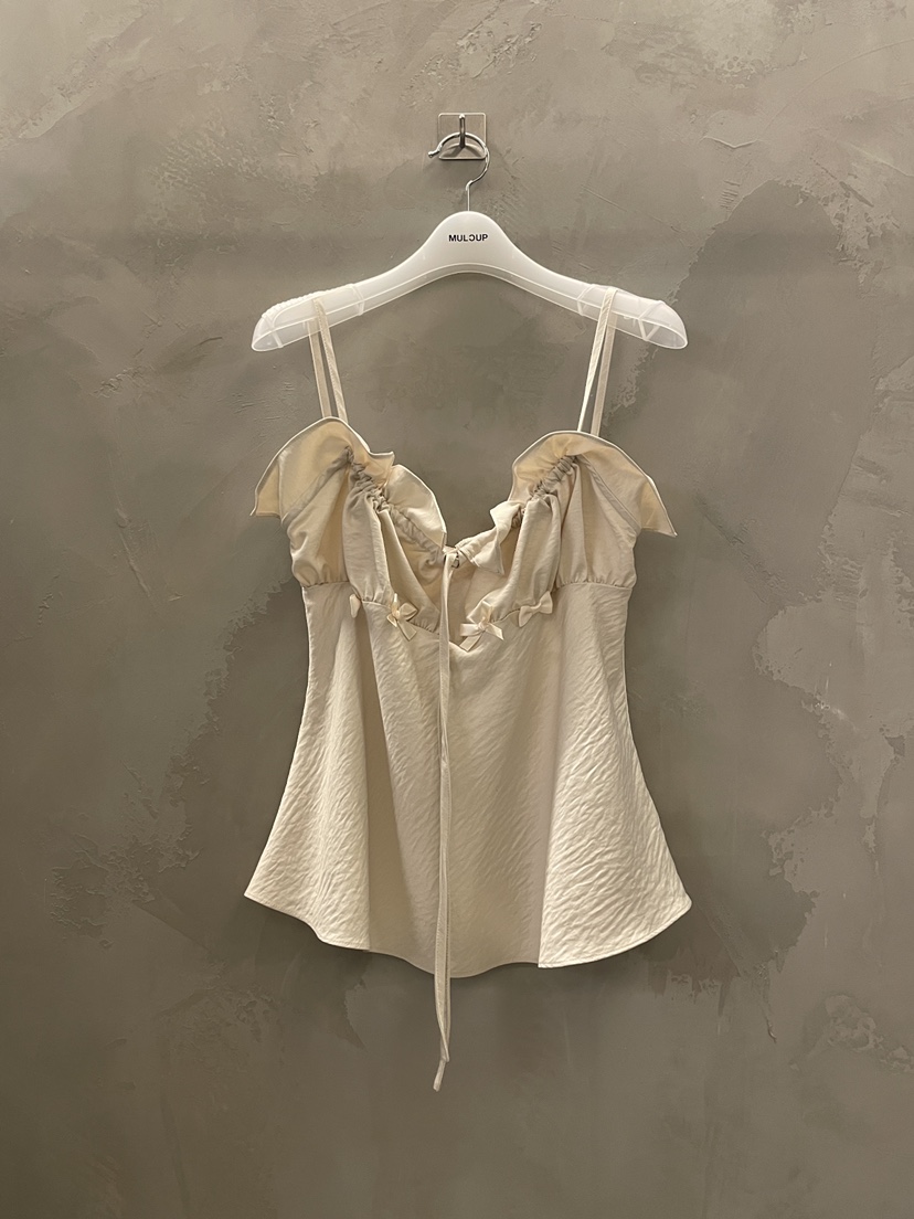 MULCUP韓國直郵實拍女裝新款熱賣職業推薦26春夏吊帶背心MULCUP吊帶/背心圖色1