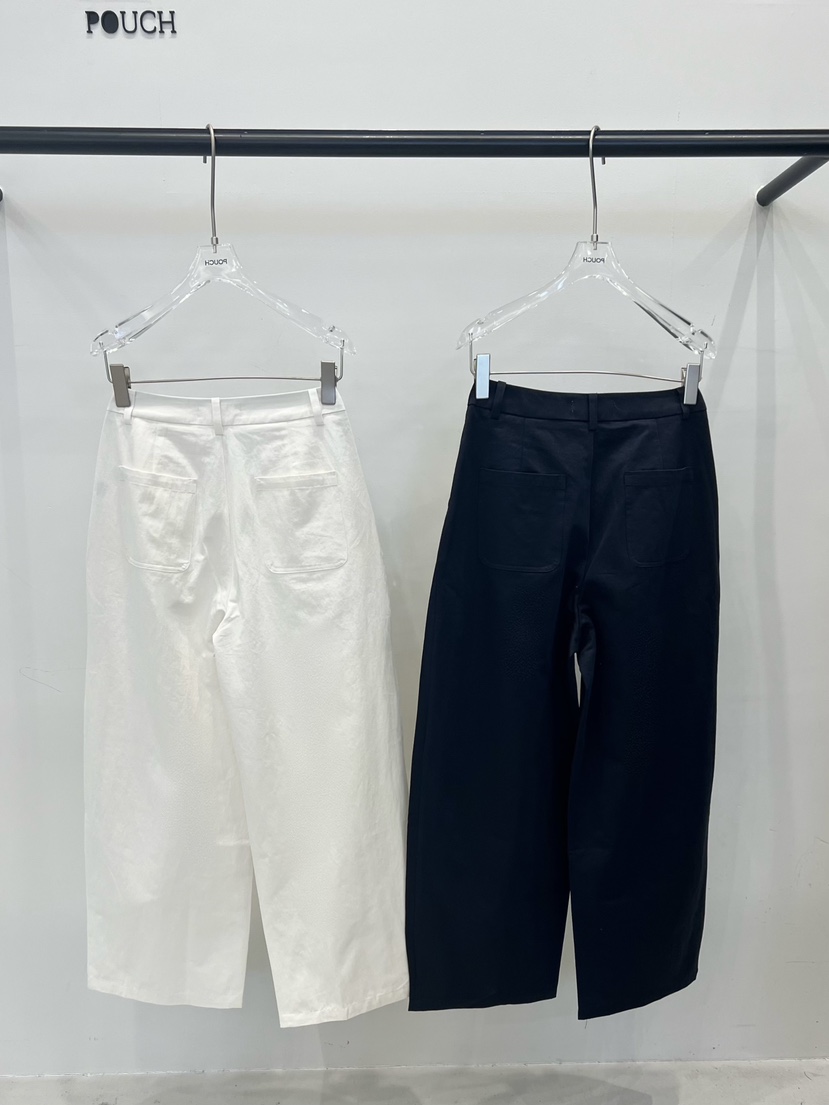 POUCH韓國直郵實拍女士新品時尚26春夏推薦熱賣休閑休閑褲POUCH休閑褲