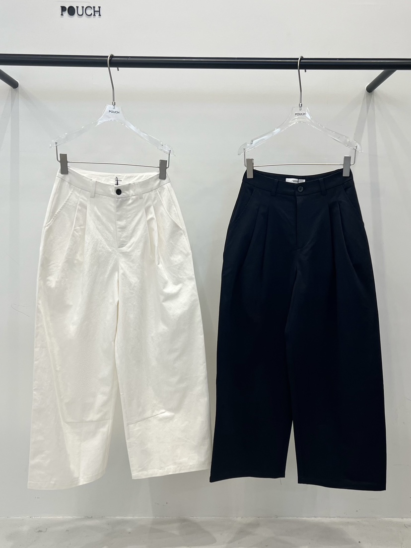 POUCH韓國直郵實拍女士新品時尚26春夏推薦熱賣休閑休閑褲POUCH休閑褲