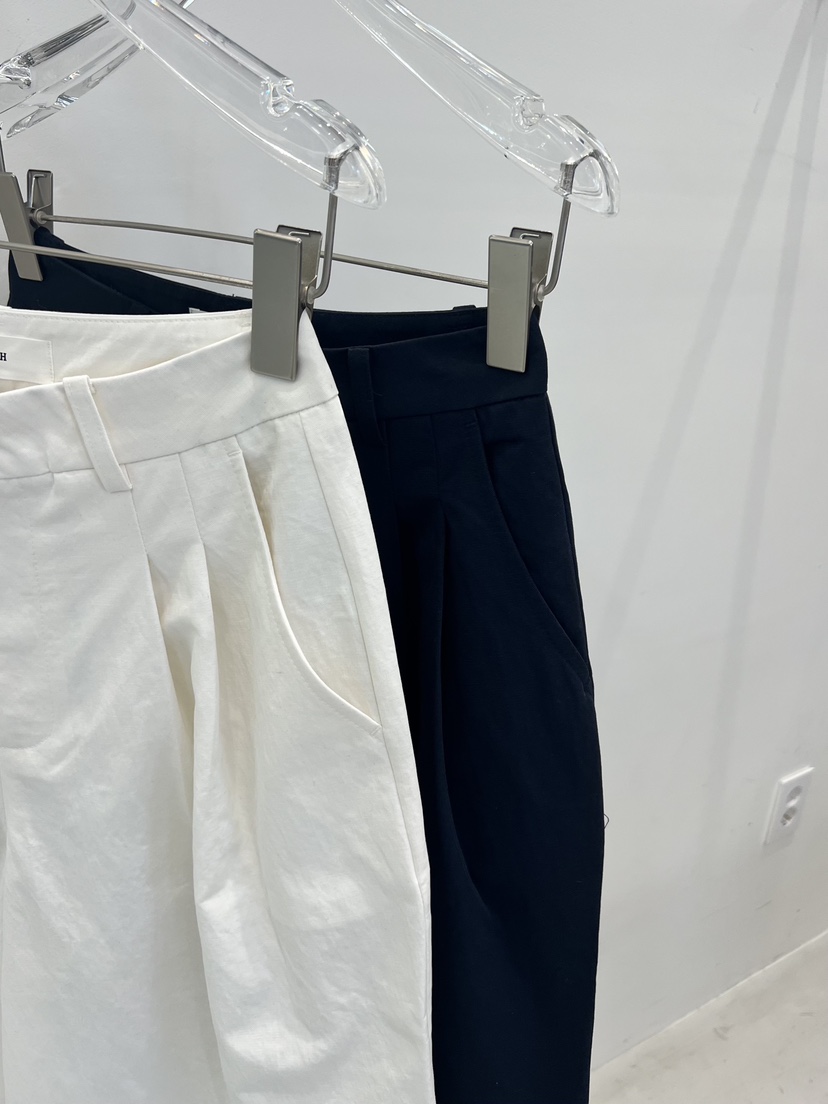 POUCH韓國直郵實拍女士新品時尚26春夏推薦熱賣休閑休閑褲POUCH休閑褲