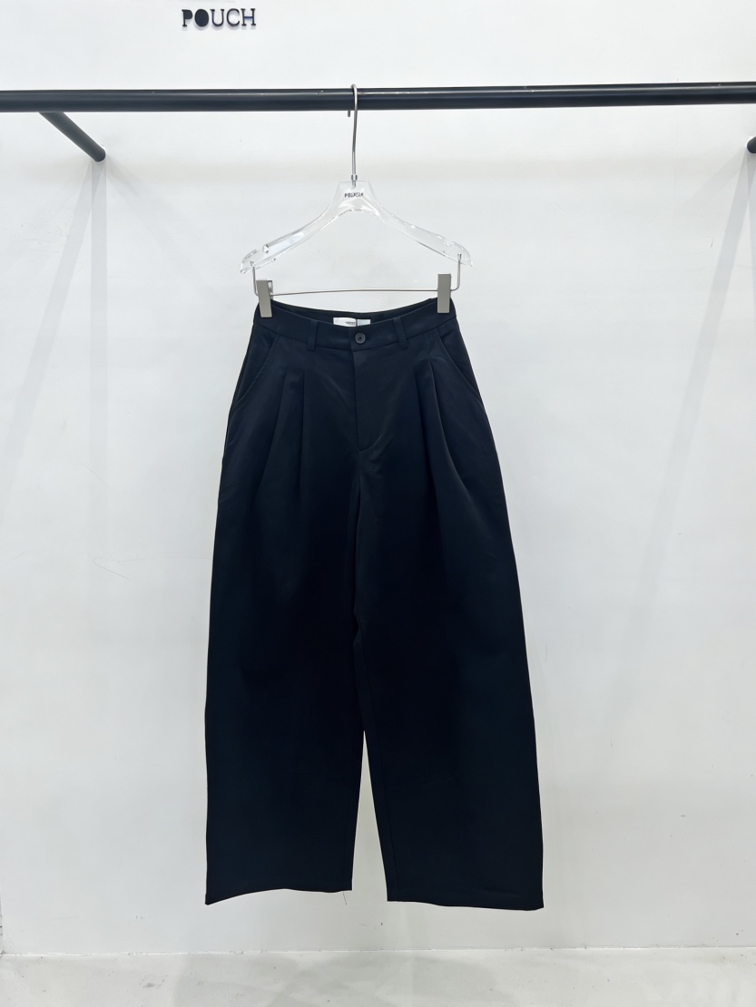POUCH韓國直郵實拍女士新品時尚26春夏推薦熱賣休閑休閑褲POUCH休閑褲圖色2