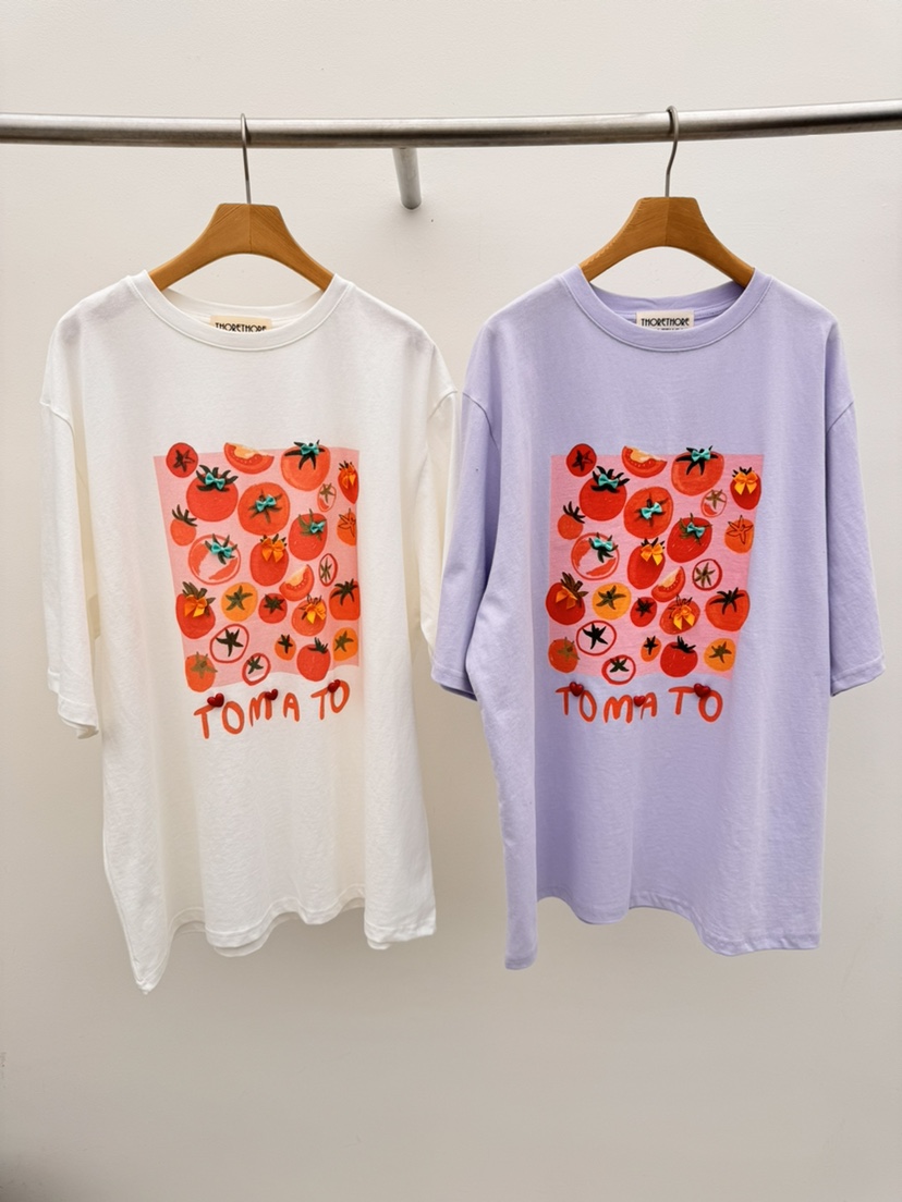 THORE韓國東大門代購女士新款推薦休閑26春夏時尚人氣T恤THORET恤