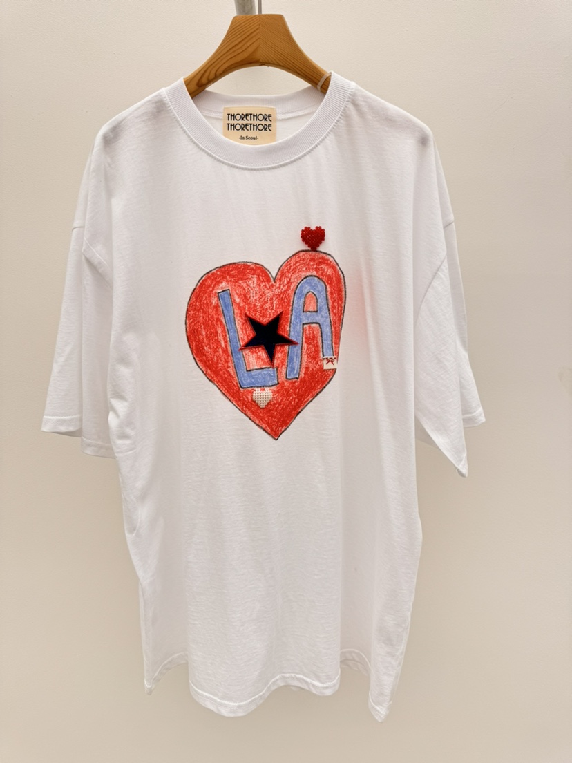 THORE韓國直郵實拍女士新款職業時尚休閑熱賣推薦人氣T恤THORET恤圖色1