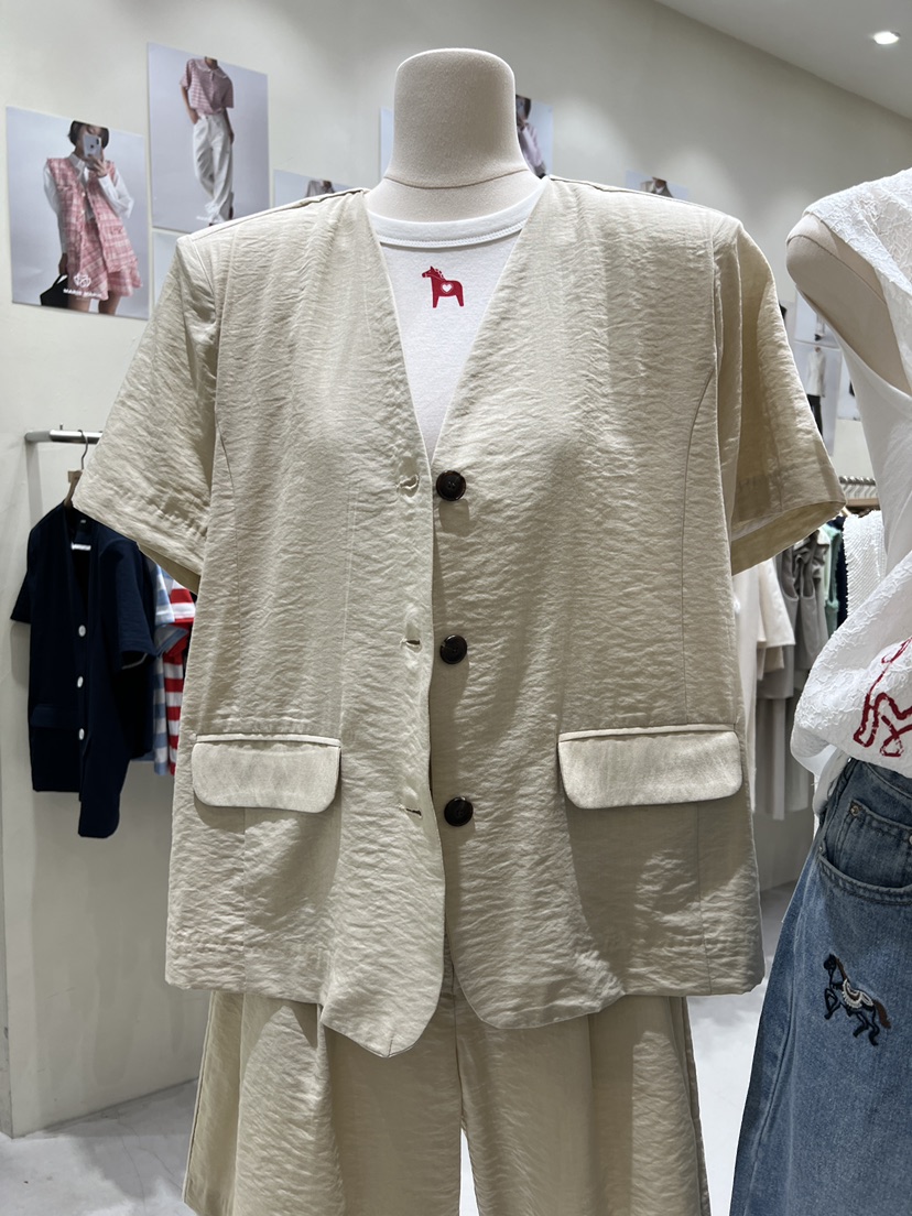 MARIE MARIE韓國直郵女士新品人氣時尚職業推薦休閑夾克MARIE MARIE夾克圖色1