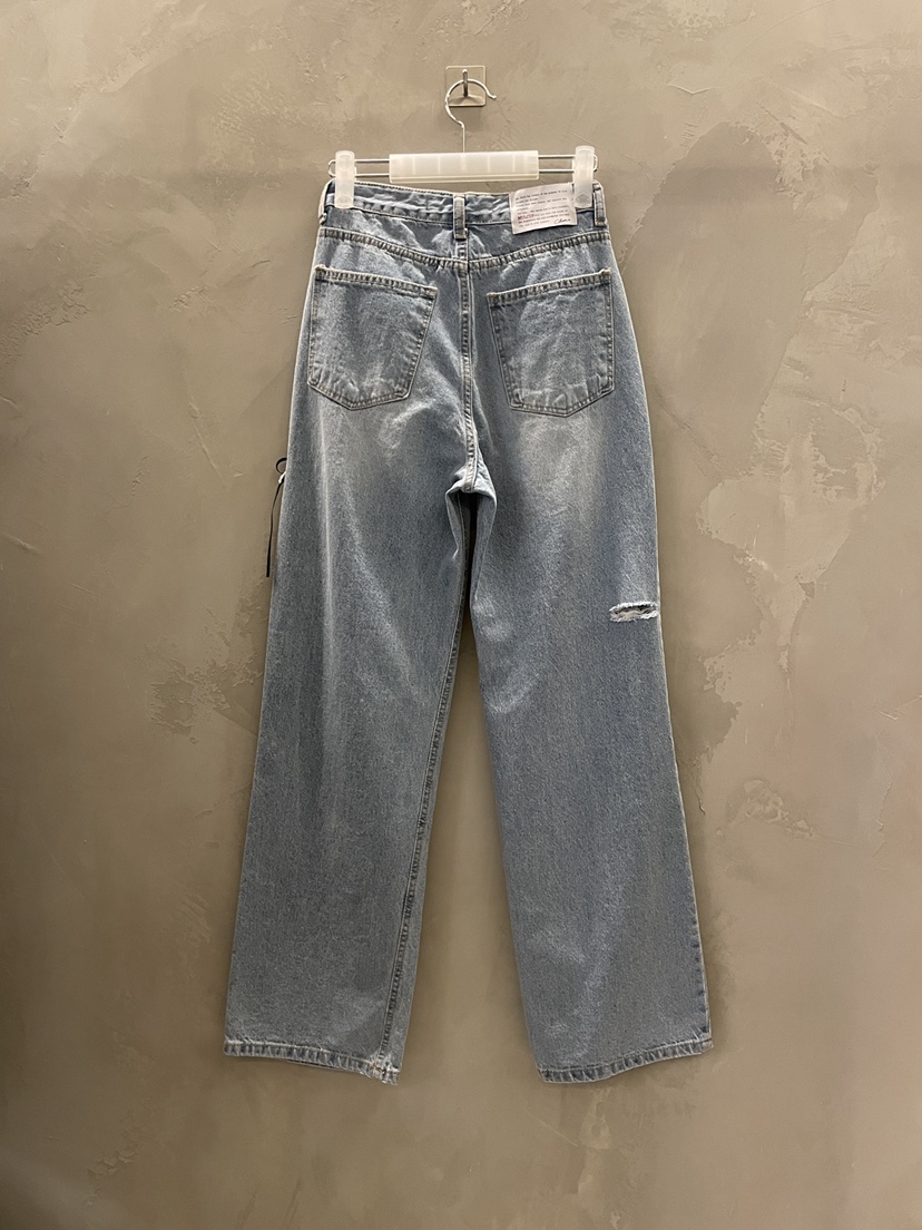 MULCUP韓國代購女士新款休閑推薦26春夏人氣時尚職業牛仔褲MULCUP牛仔褲