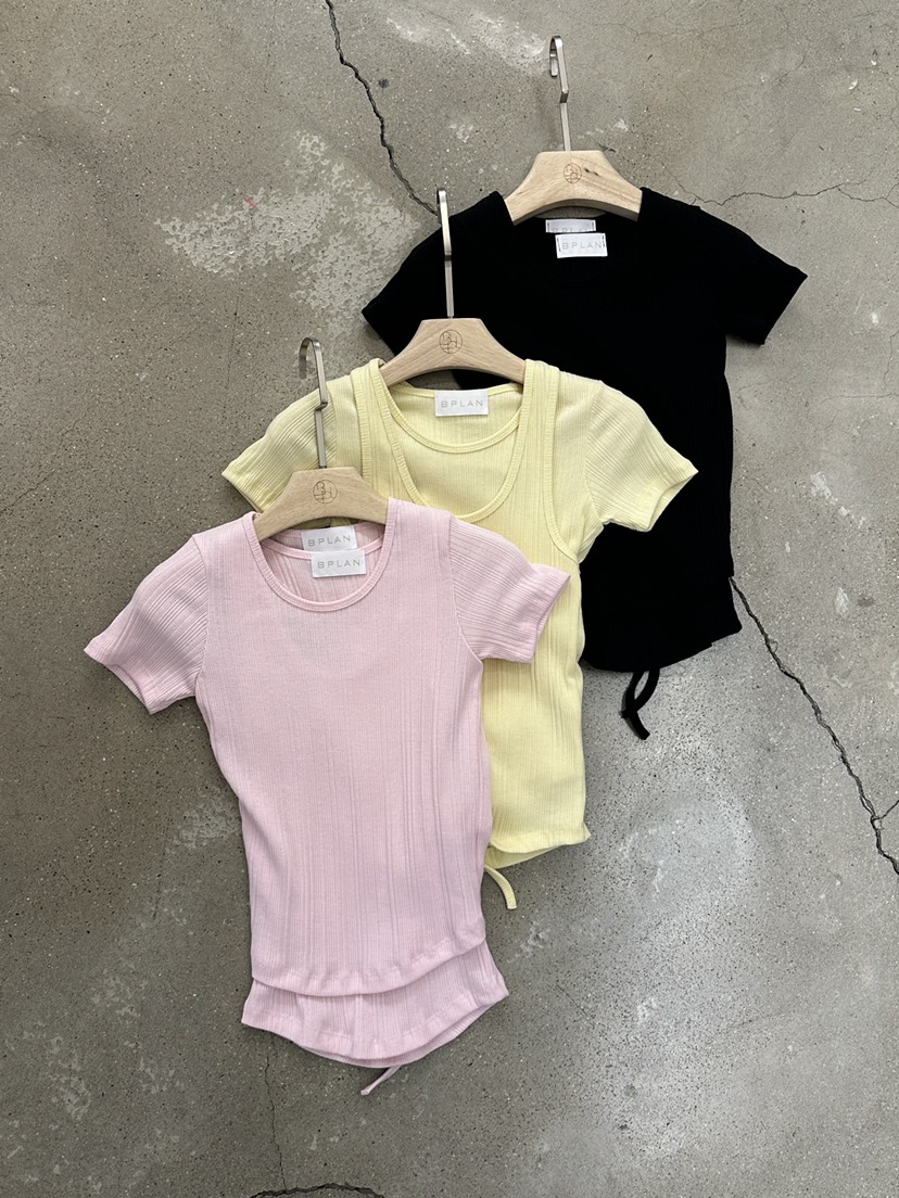 BPLAN韓國直郵實拍女士新款熱賣26春夏人氣套裝兩件套套裝BPLAN套裝