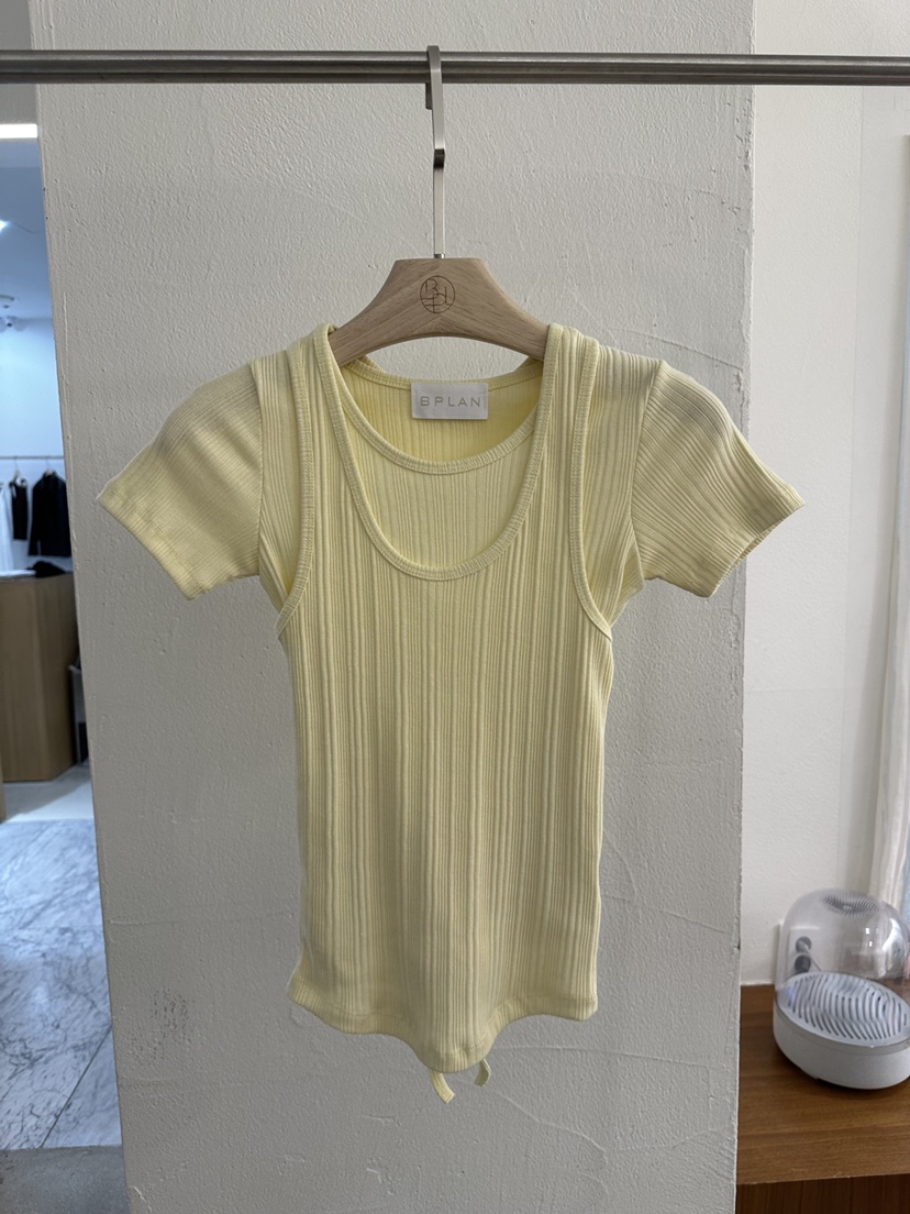 BPLAN韓國直郵實拍女士新款熱賣26春夏人氣套裝兩件套套裝BPLAN套裝圖色1