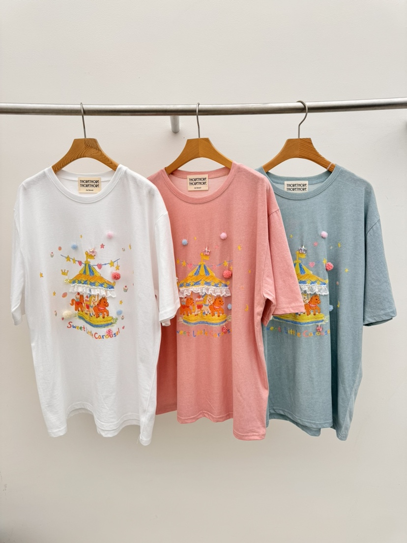 THORE韓國東大門代購女裝新款熱賣人氣推薦時尚職業26春夏T恤THORET恤