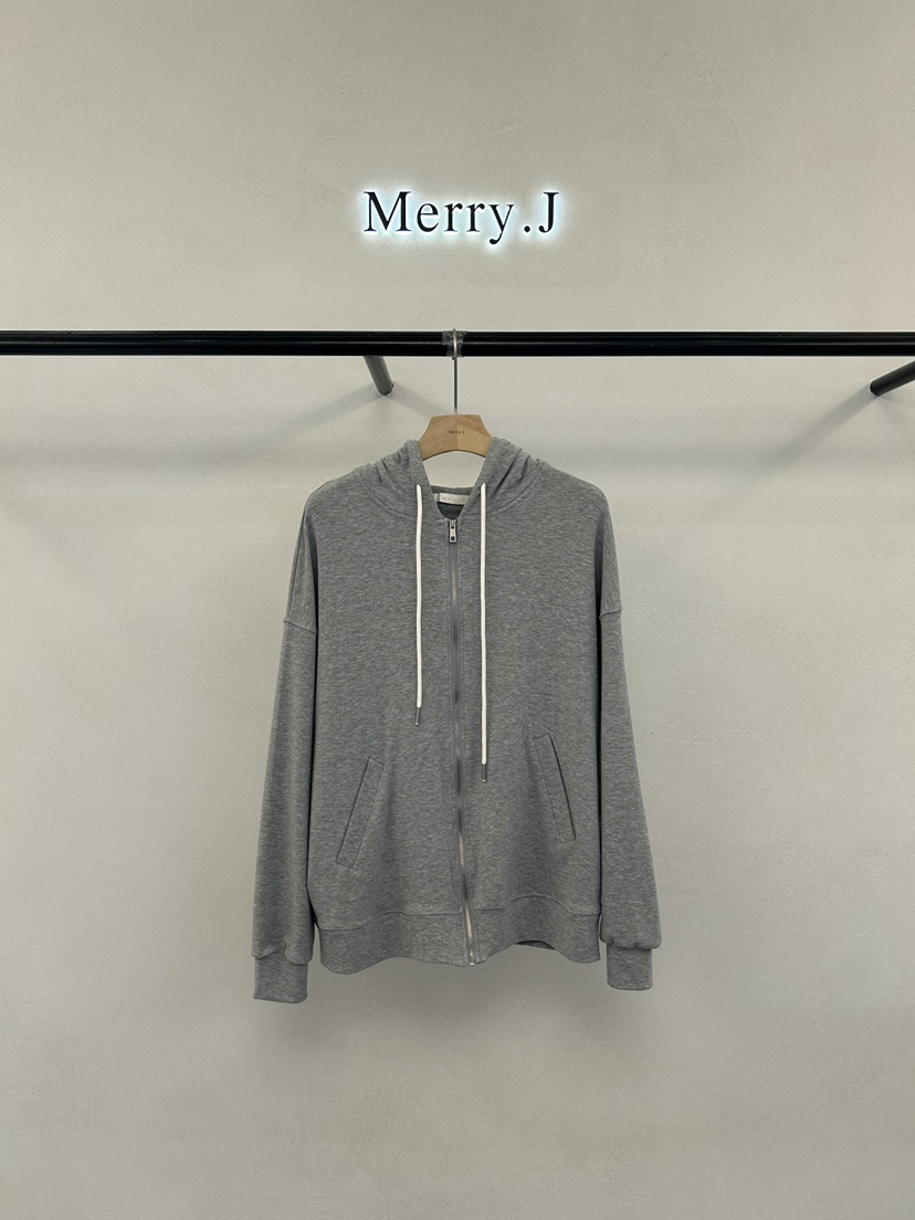 MERRY-J韓國直郵實拍女裝新品26春夏人氣熱賣夾克連帽衫MERRY-J夾克圖色1