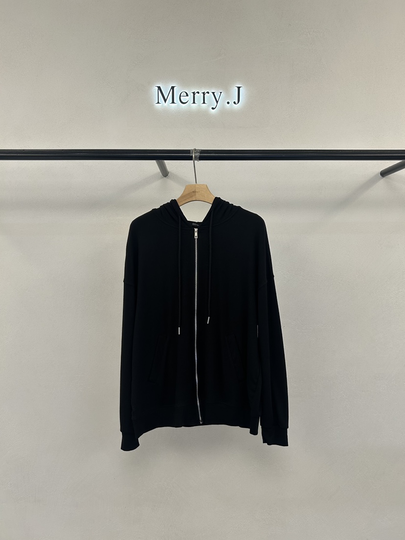 MERRY-J韓國直郵實拍女裝新品26春夏人氣熱賣夾克連帽衫MERRY-J夾克圖色3