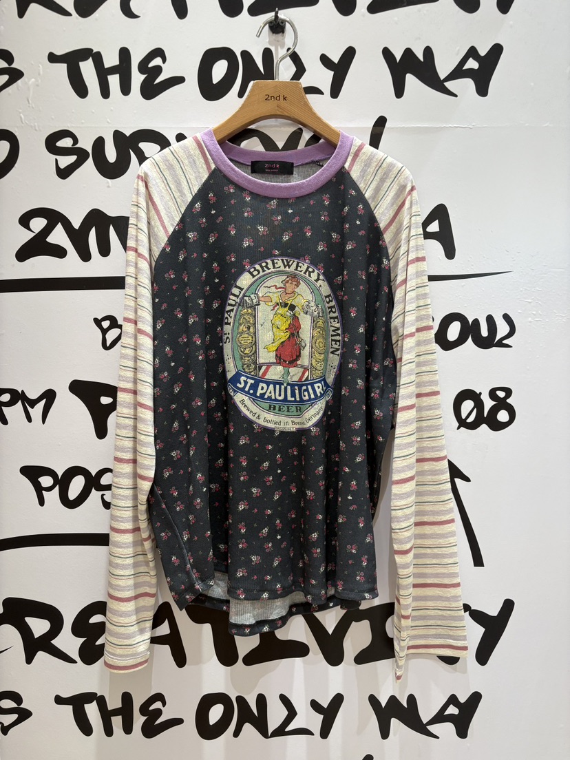 2ND K韓國代購女士新品職業休閑推薦人氣熱賣26春夏長袖T恤2ND K長袖T恤圖色1實際價格45000