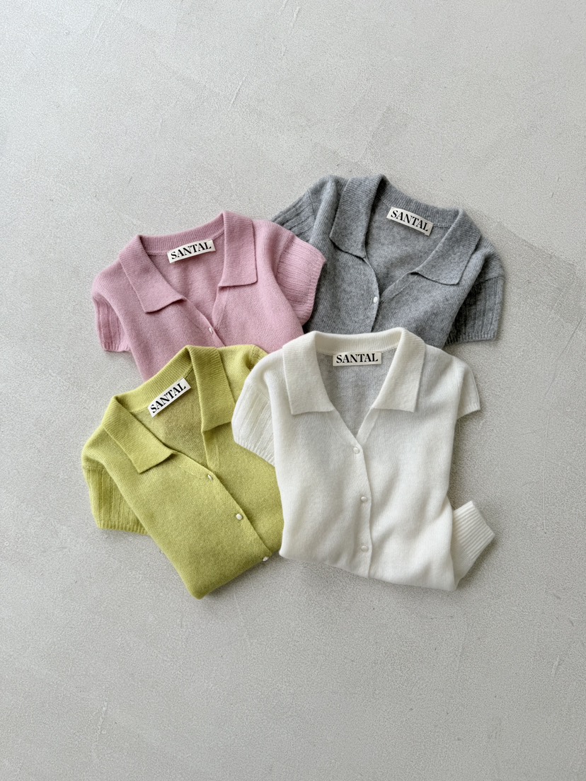 SANTAL韓國直郵實拍女裝新款熱賣人氣26春夏推薦休閑針織衫SANTAL針織衫