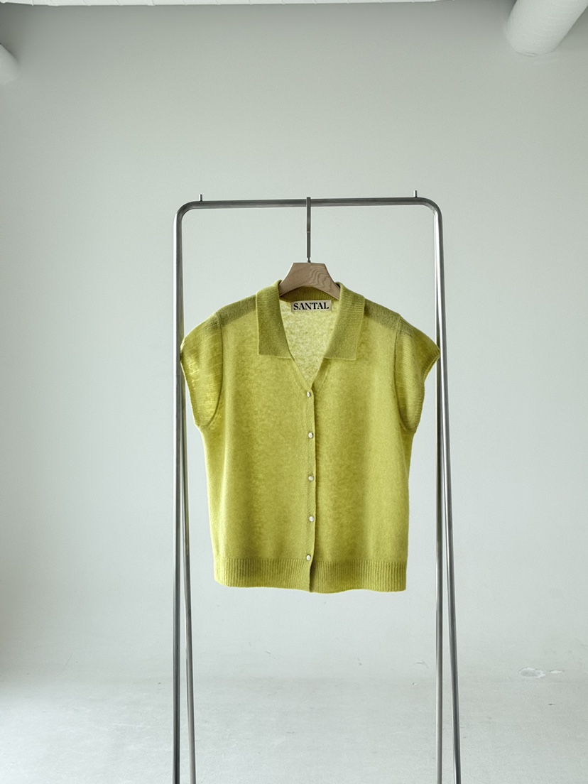 SANTAL韓國直郵實拍女裝新款熱賣人氣26春夏推薦休閑針織衫SANTAL針織衫圖色2