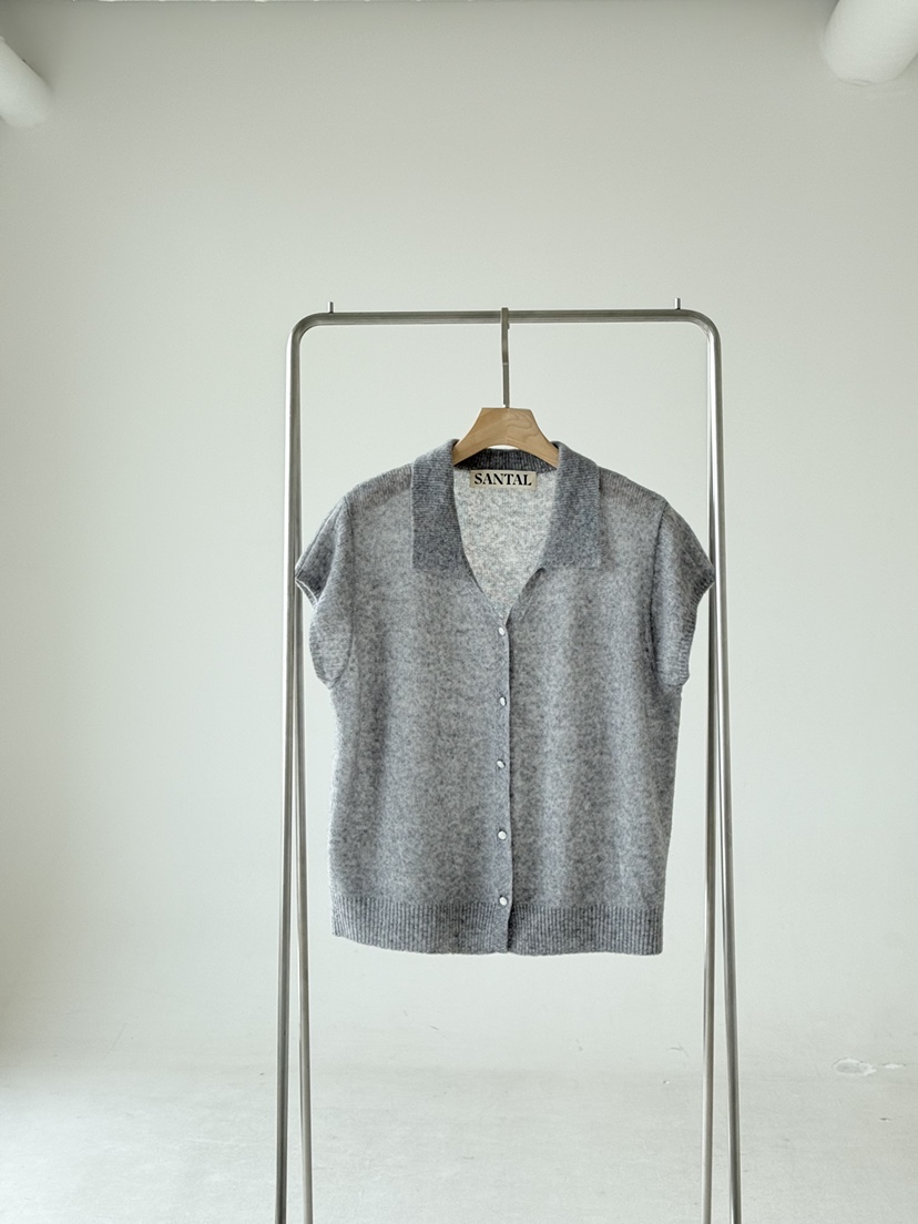 SANTAL韓國直郵實拍女裝新款熱賣人氣26春夏推薦休閑針織衫SANTAL針織衫圖色4