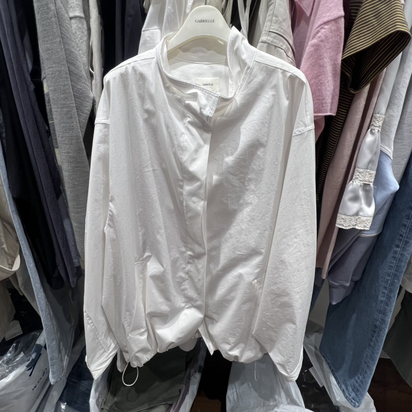 GABRIELLE韓國直郵女士新品時尚人氣休閑熱賣26春夏夾克高領GABRIELLE夾克圖色1