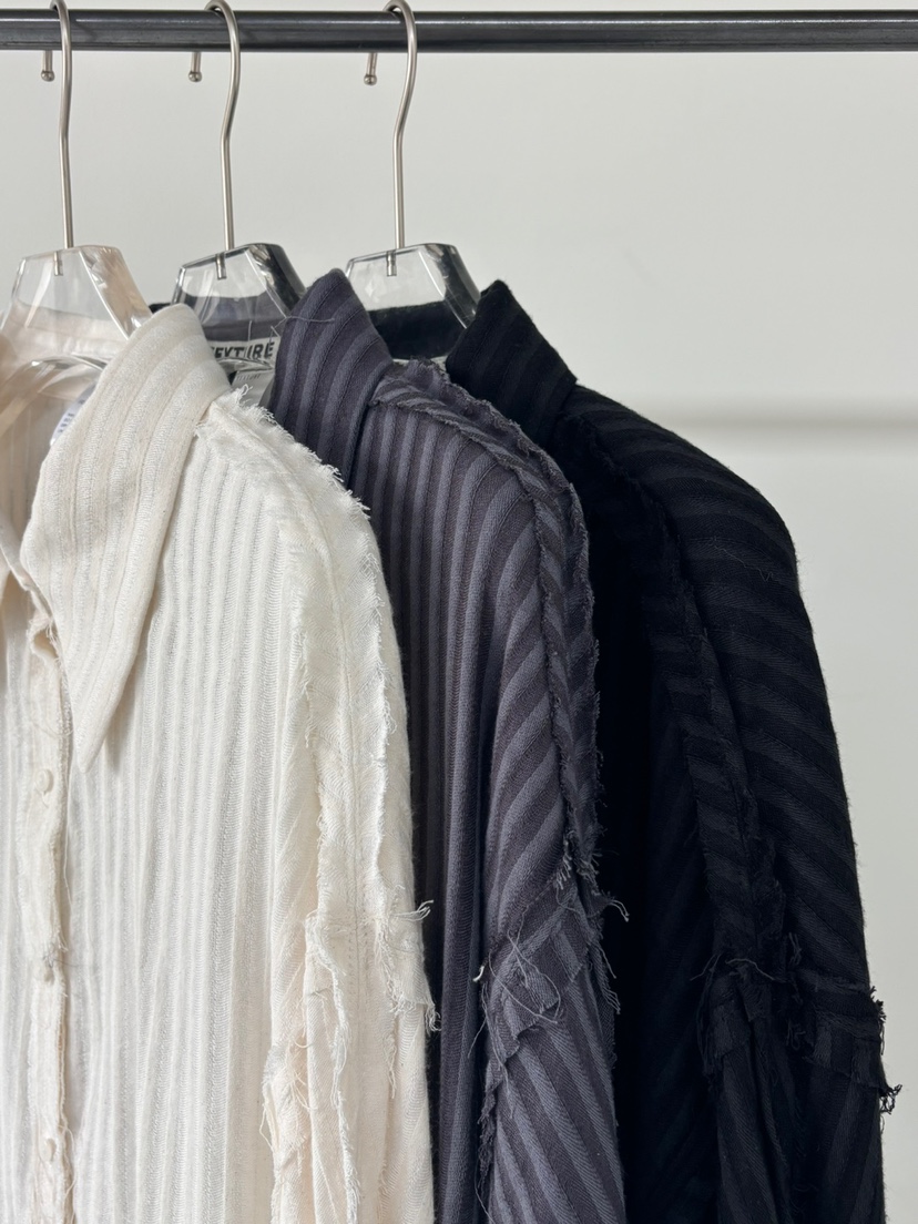 TEXTURE韓國直郵女士新款時尚推薦26春夏職業熱賣襯衫蕾絲衫TEXTURE襯衫/蕾絲衫