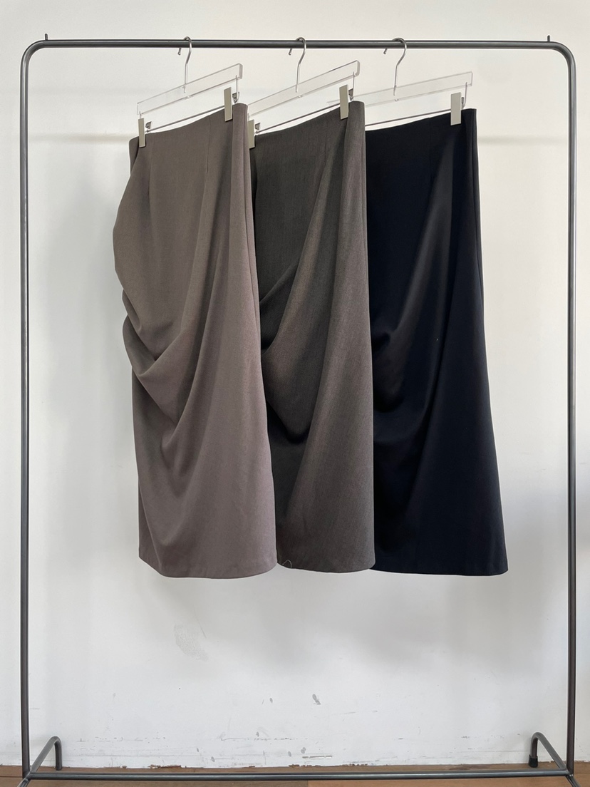 TEXTURE韓國東大門直郵女士新款時尚推薦26春夏熱賣職業長裙TEXTURE長裙