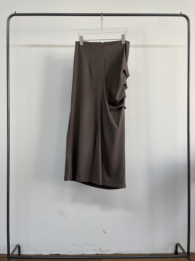 TEXTURE韓國東大門直郵女士新款時尚推薦26春夏熱賣職業長裙TEXTURE長裙