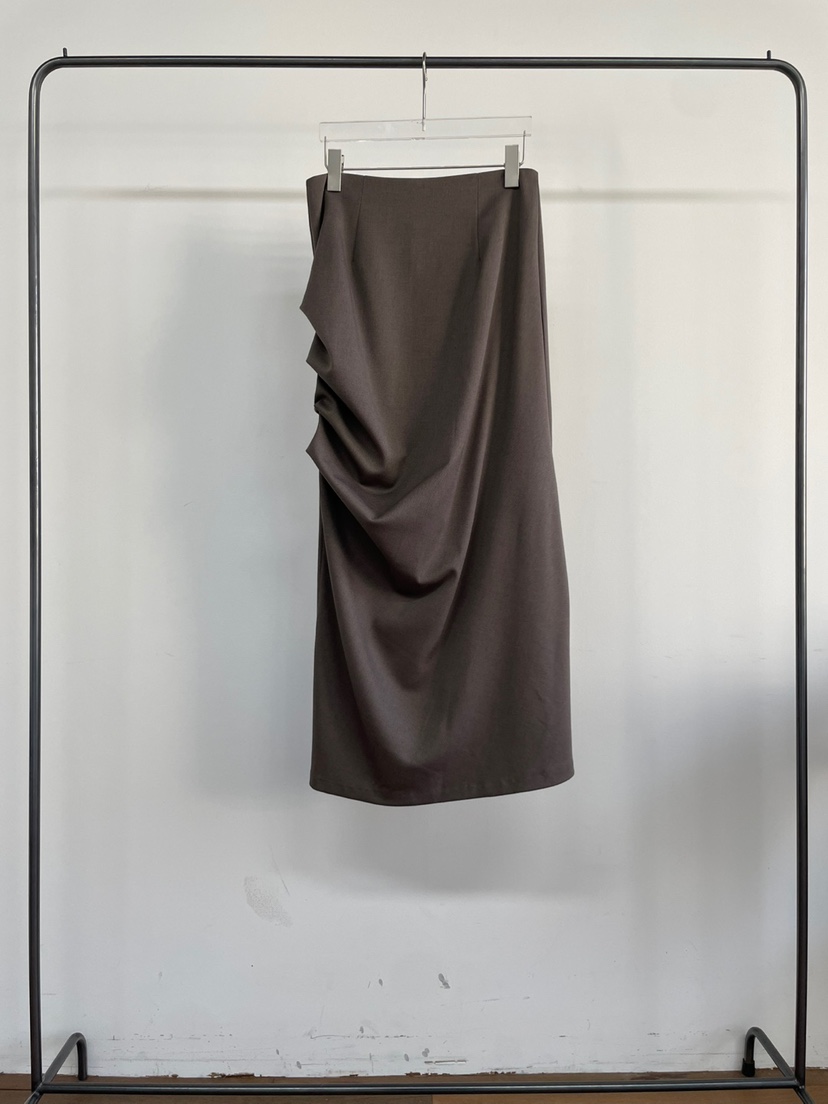 TEXTURE韓國東大門直郵女士新款時尚推薦26春夏熱賣職業長裙TEXTURE長裙圖色1