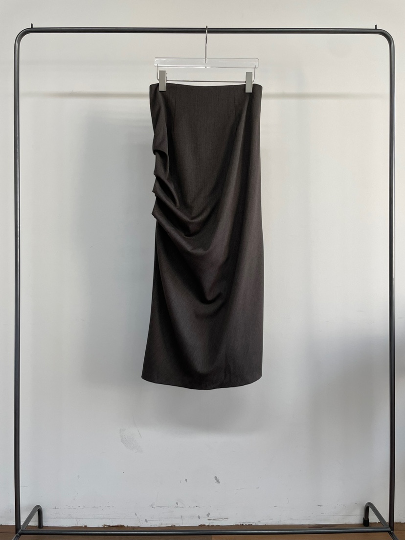 TEXTURE韓國東大門直郵女士新款時尚推薦26春夏熱賣職業長裙TEXTURE長裙圖色2