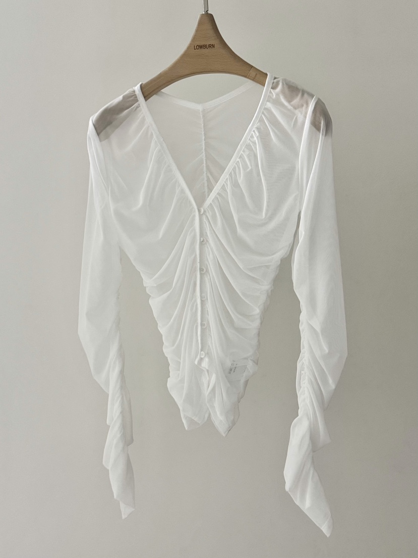 LOWBURN韓國東大門代購女士新款人氣熱賣推薦職業襯衫蕾絲衫LOWBURN襯衫/蕾絲衫圖色1