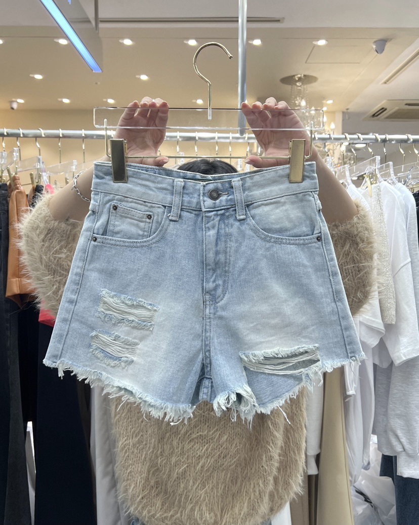 WORK SHOP韓國直郵實拍女士新款26春夏推薦職業時尚短褲Work_shop短褲圖色1