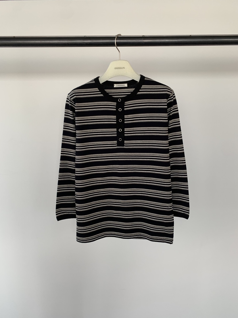 UNDERSON韓國代購女士新款職業時尚推薦休閑26春夏長袖T恤UNDERSON長袖T恤圖色3