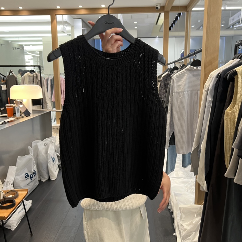 OBJECT韓國東大門直郵女裝新品休閑熱賣吊帶背心不含內搭OBJECT吊帶/背心圖色2