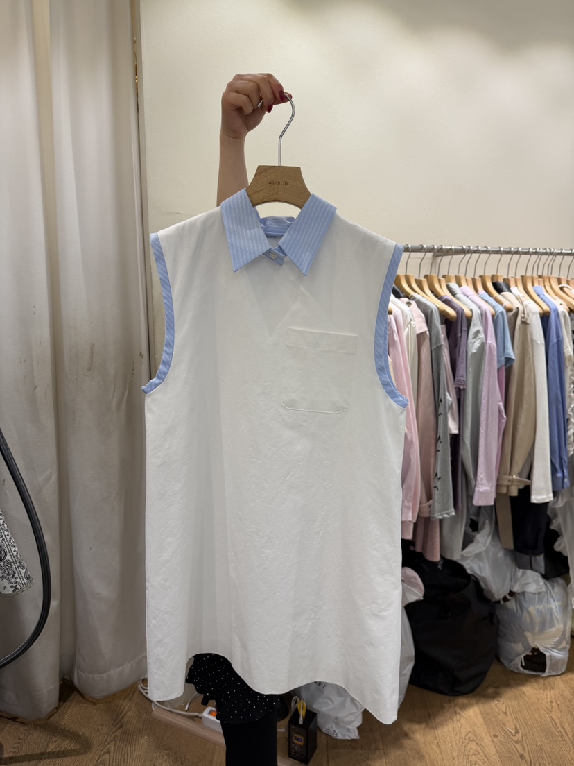 AUVERFIT韓國直郵實拍女士新款休閑職業人氣26春夏連衣裙AUVERFIT連衣裙圖色3