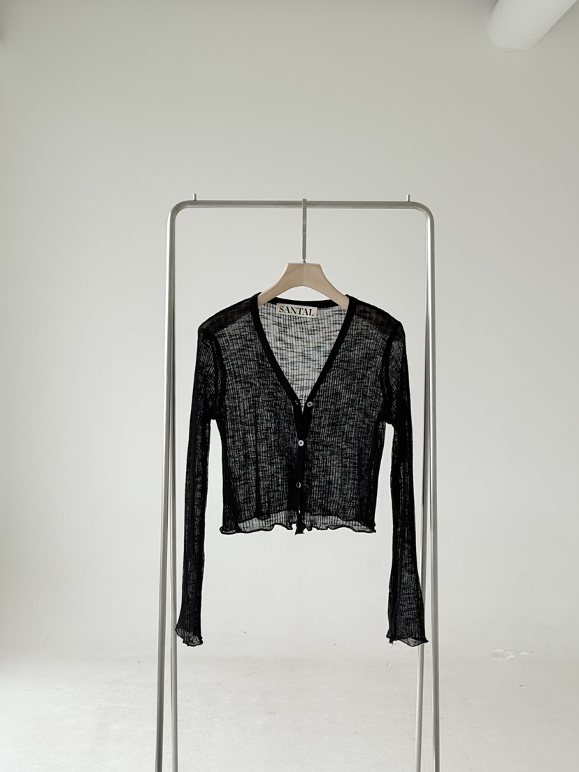 SANTAL韓國東大門直郵女士新款職業推薦26春夏熱賣針織衫SANTAL針織衫圖色5