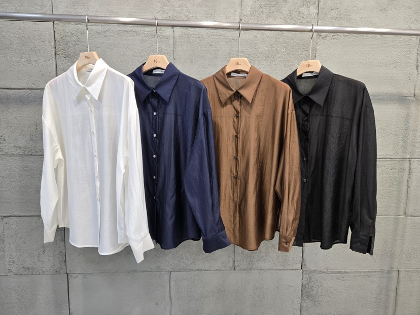 10CC韓國代購女士新款職業休閑推薦人氣熱賣時尚襯衫蕾絲衫10CC襯衫/蕾絲衫