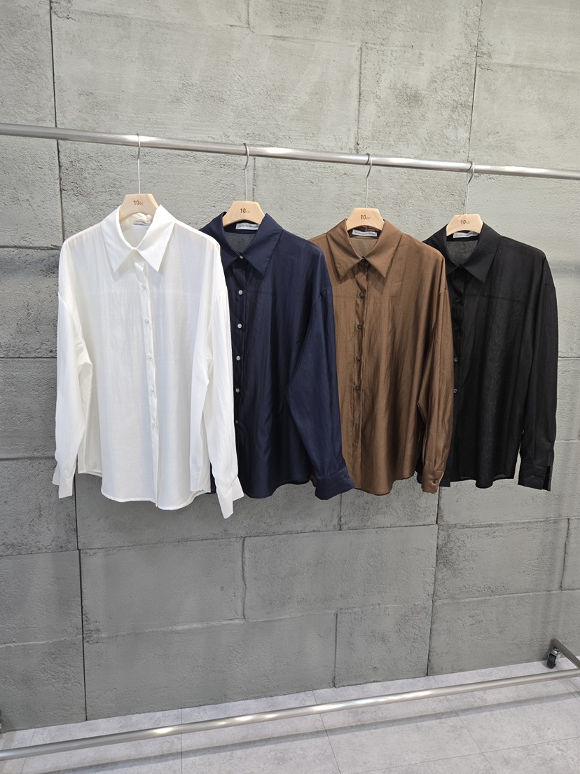 10CC韓國代購女士新款職業休閑推薦人氣熱賣時尚襯衫蕾絲衫10CC襯衫/蕾絲衫