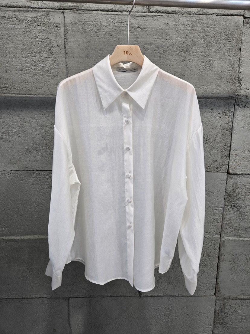 10CC韓國代購女士新款職業休閑推薦人氣熱賣時尚襯衫蕾絲衫10CC襯衫/蕾絲衫圖色4